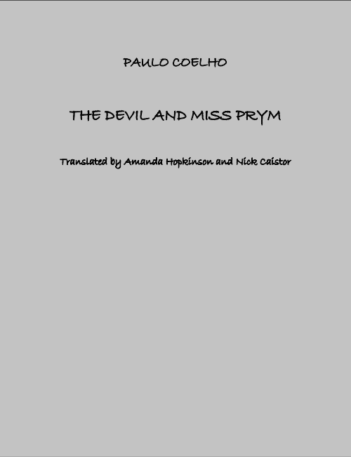 The Devil and Miss Prym