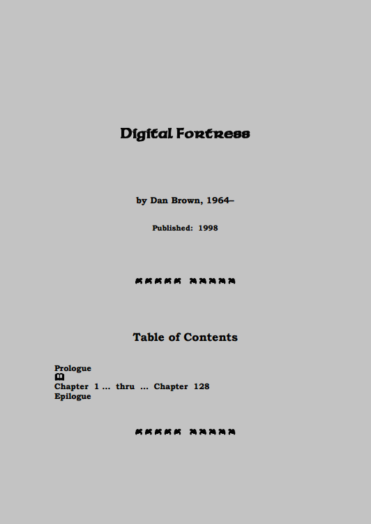 Digital Fortress
