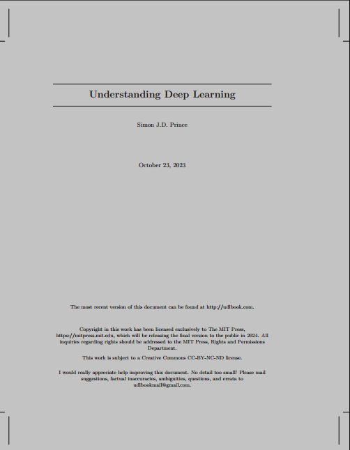 Understanding Deep Learning